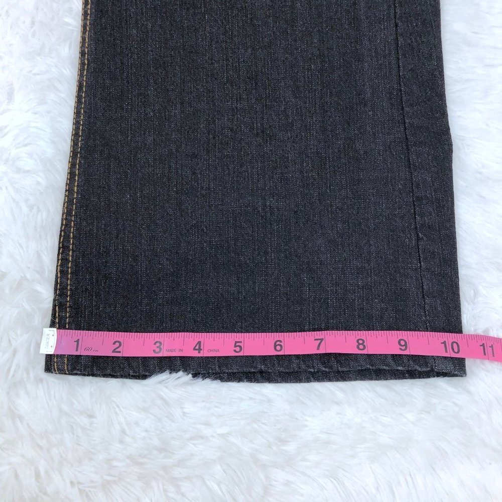✅SOLD✅Faded Glory Dark Blue Jeans Mid Rise Bootcut - Picture 9 of 10